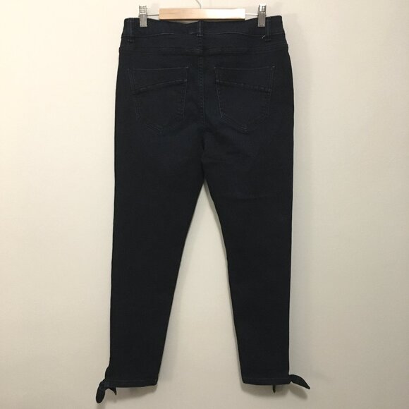 Denver Hayes Hanna Curve Tech High Rise Dark Blue Jeans - Picture 4 of 16